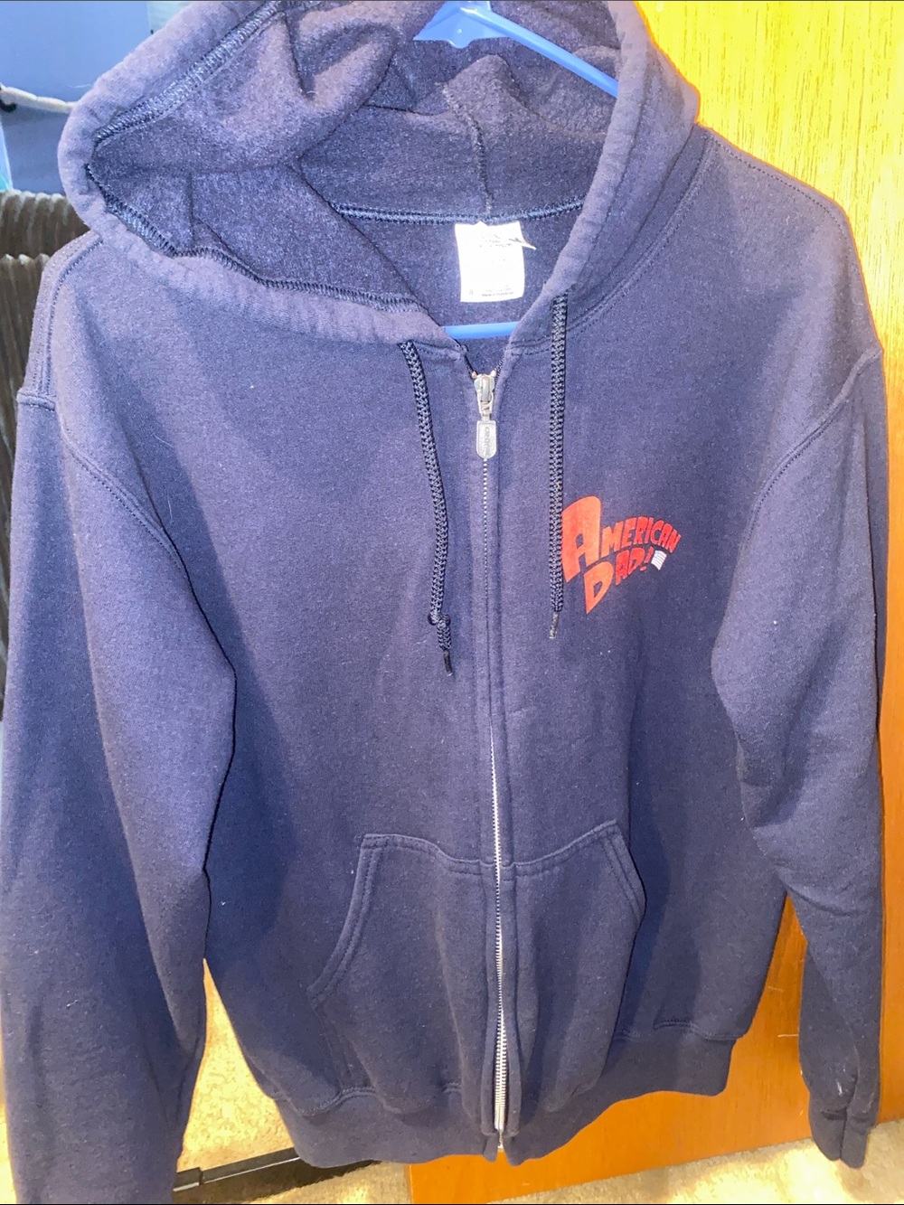AMERICAN DAD CHARACTER- ZIP UP HOODIE JACKET - Picture 9 of 15